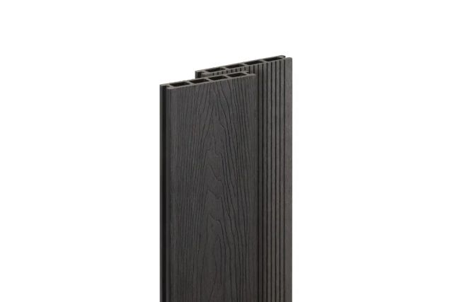 Композитная террасная доска Renwood 3D Classic, цвет Антрацит