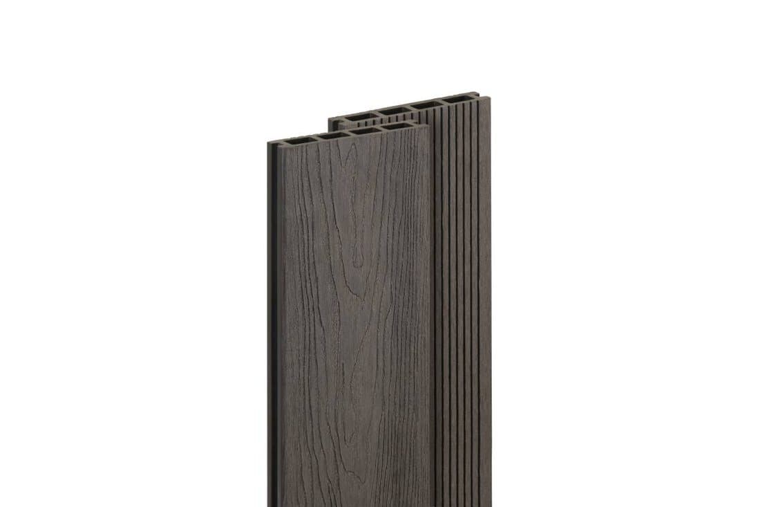 Композитная террасная доска Renwood 3D Classic, цвет Серый