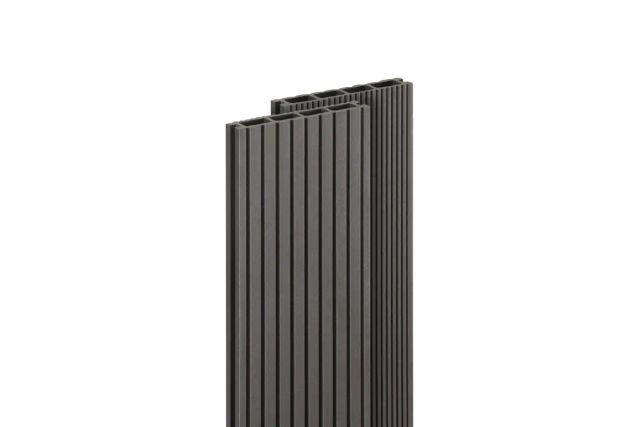 Композитная террасная доска Renwood Home Plus, цвет Серый