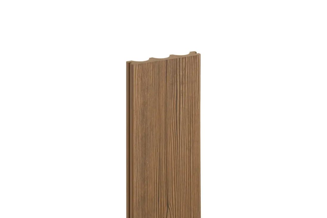 Композитна терасна дошка Renwood 3D Massive, колір Amber Teak